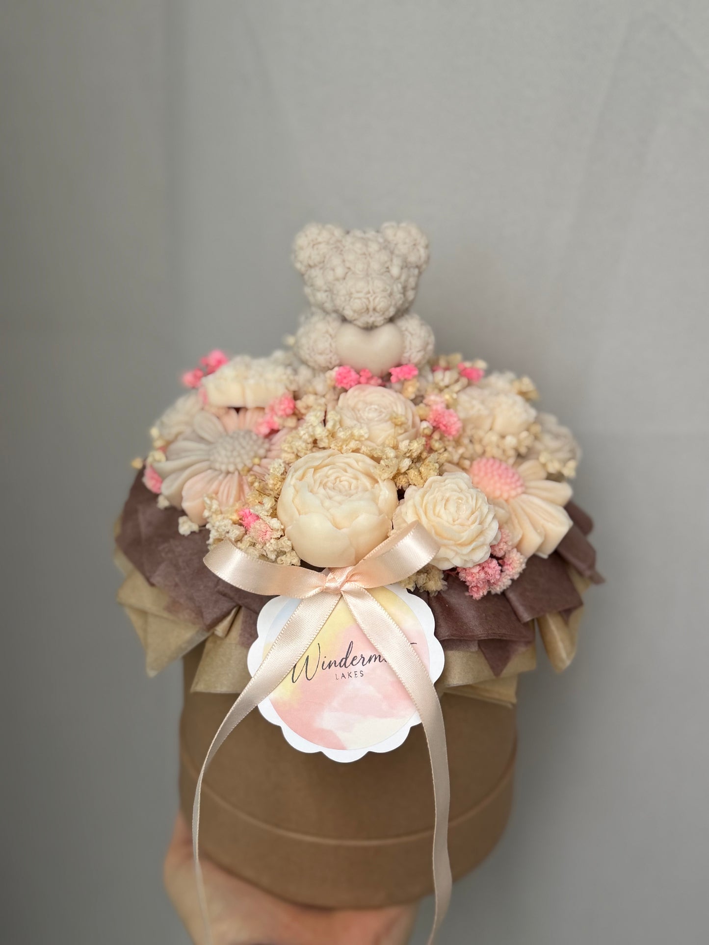 Teddy Blossom wax melt box